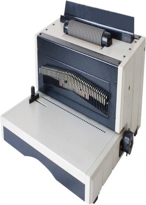 آلة تجليد لفائف التوأم الدائري ، آلة تجليد المكتب مقاس A4 T598