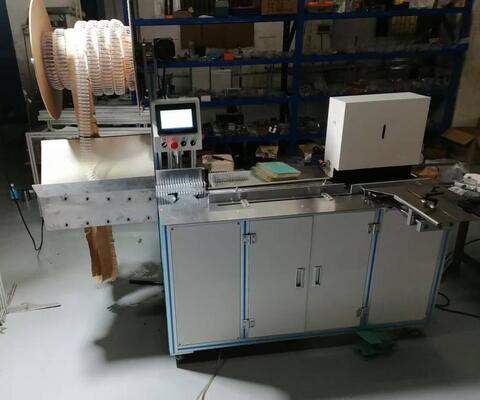 High Speed Semi Automatic Double Loop Wire O Spool Roll Binding Binder Machine Equipment For 28 MM Thickness Book
