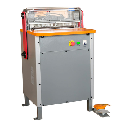 Super450 A3,A4,A5,A6 Double Wire/Plastic Comb/Spiral Coil Calendar Punching and Binding Machine