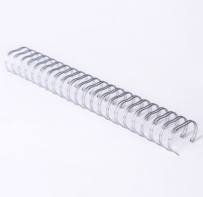 Notebook Wire Spiral Binding , 3/8 Inch Electroplating Double Wire Ring