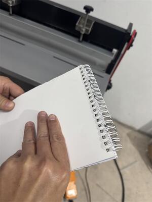 Double Wire Punching And Binding 2 In 1 Machine for Note Book Double Wire Closing