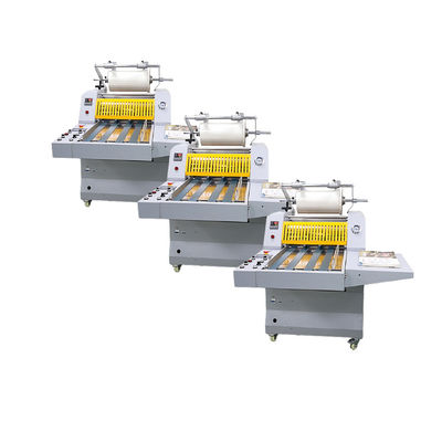 Hydraulic 3000mm/Min Film Roll Laminating Machines AC 400W Motor